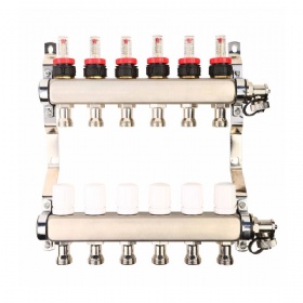 2 To 13 Loops Heating Manifold Manifold Underfloor Heating