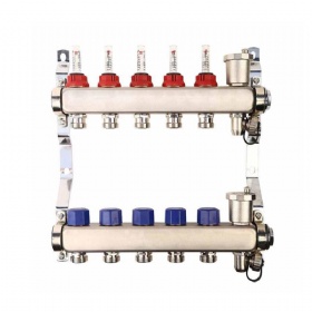 High Quality Floor Heating Manifold 5way Manifold Underfloor Heating System Heating Manifold