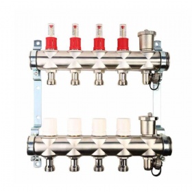 Distributor Manifolds With Pump Mixer Kit Floor Heating Manifold With Pump