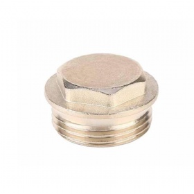 Made In China Brass Heating Air Vent Drain Plug For Underfloor Heating Manifolds