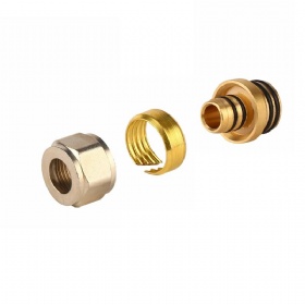 Adapter Connection Fittings Eurocone Pipe Connectors For Underfloor Heating Manifolds