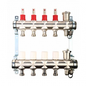 Distributor Manifolds With Pump Mixer Kit Floor Heating Manifold With Pump