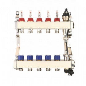 High Quality Floor Heating System Water Underfloor Heating Brass Manifold