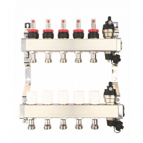 High Quality Floor Heating Systems Manifold Type Brass Water Manifold,High Quality Brass Factory