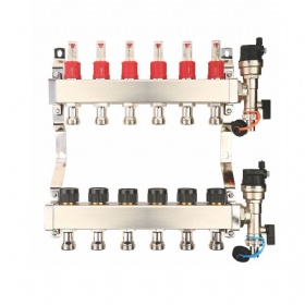 Ss Heating Manifold 5 Way Manifold For Underfloor Heating System