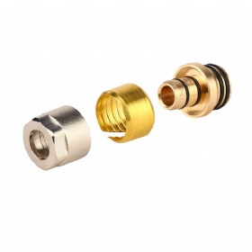 Universal Fit Brass Euroconus For Manifold Radiator Valve For Pex And Pert Pipes